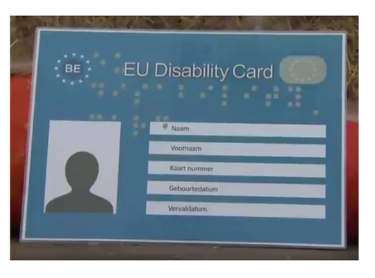 European disabiltity card